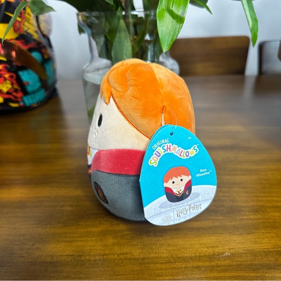 Ron Wesley Harry Potter 6.5” Squishmallow NWT - Picture 2 of 5